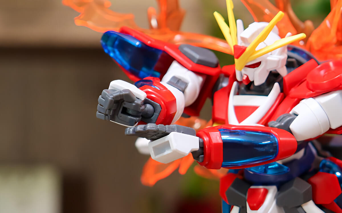 優れた手首の可動範囲