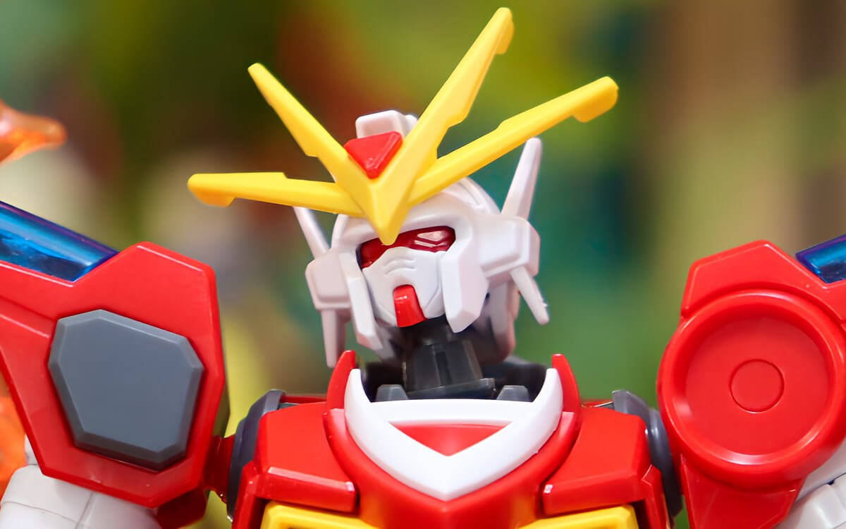 カミキバーニングの頭部