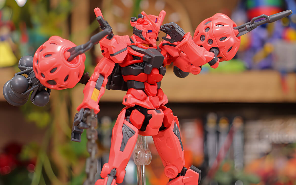 ピンク色とグレーの部分