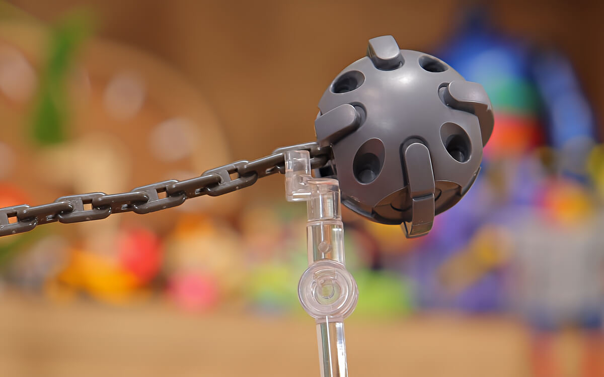 ハンマーが浮いている状態