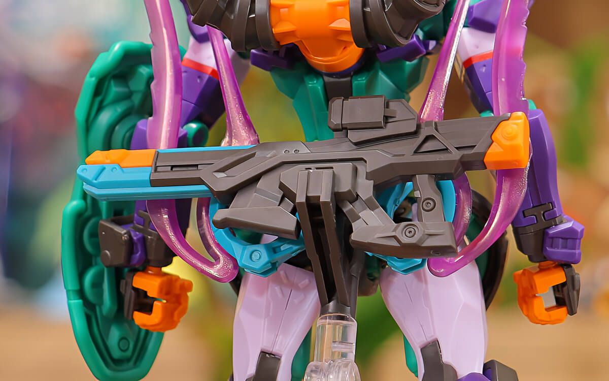 背部にマウント