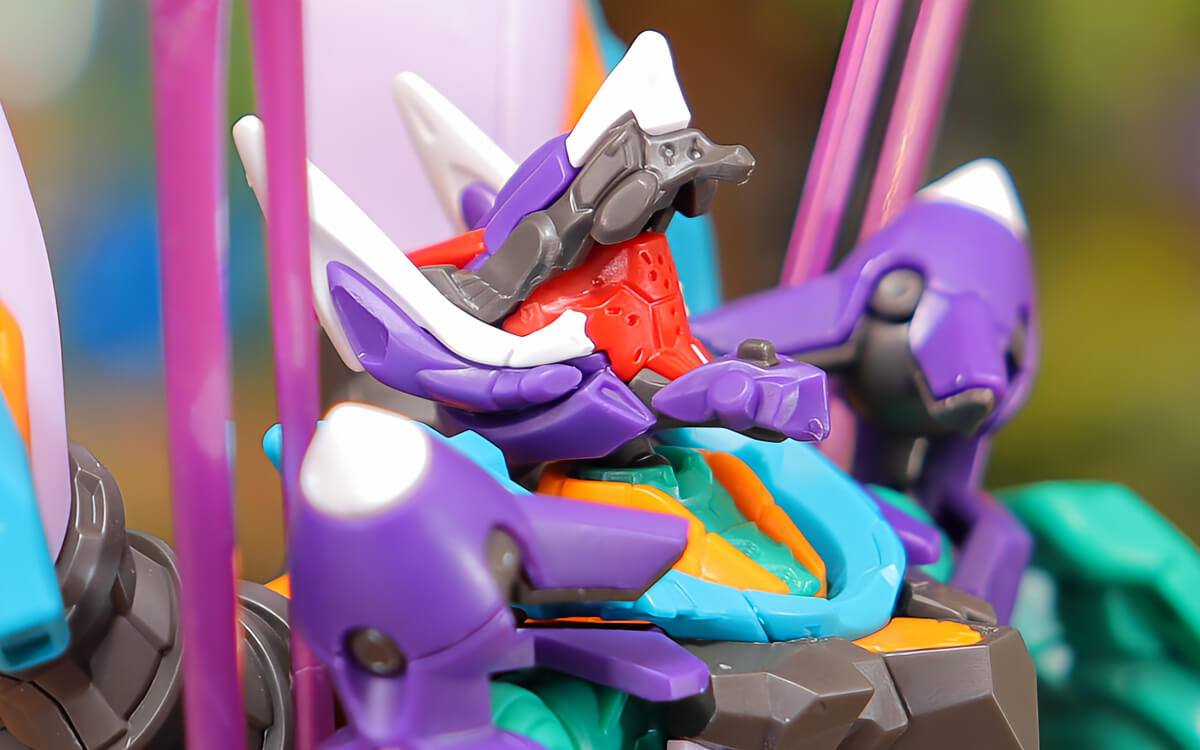 頭部の展開状態