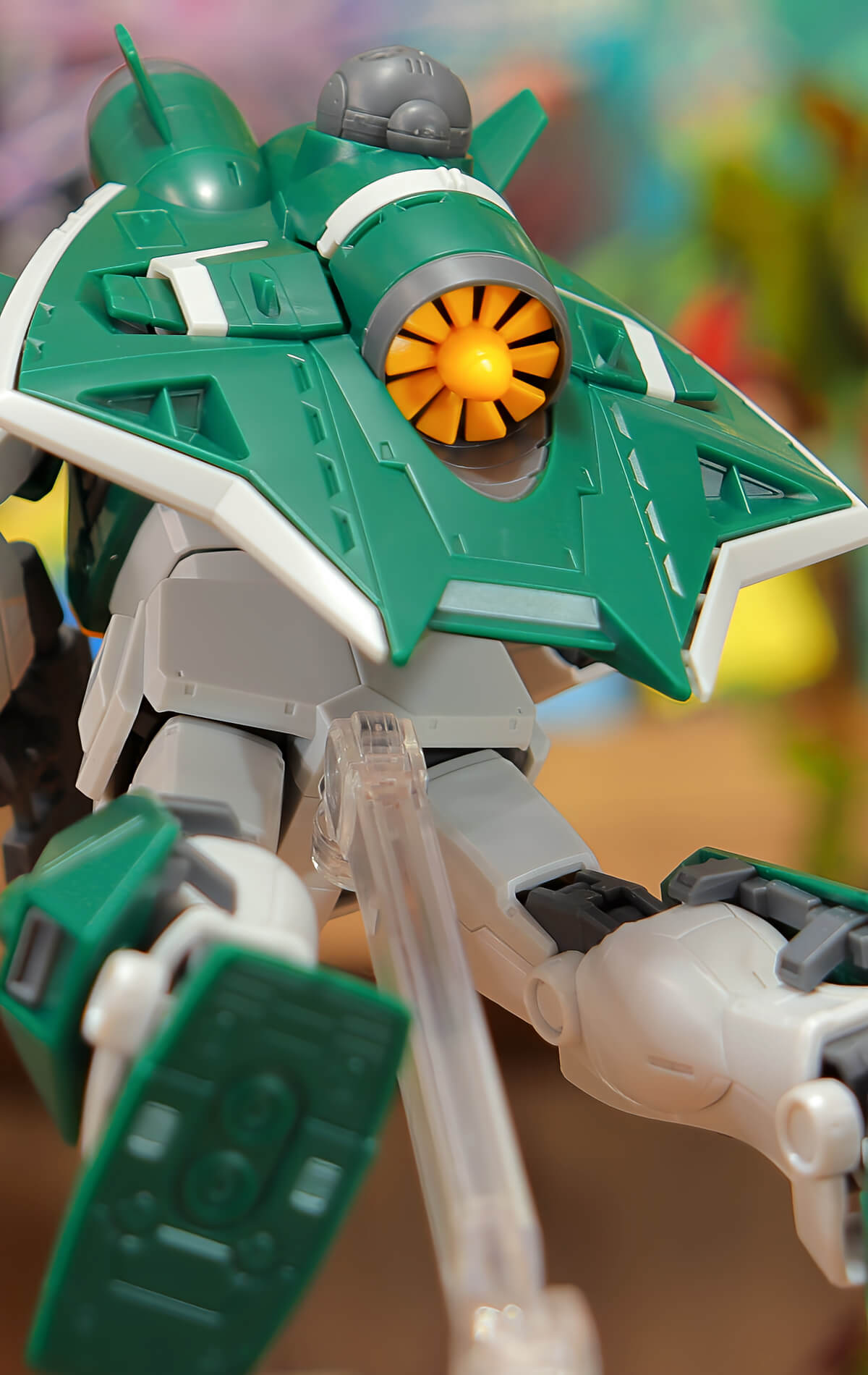 黄色のワンポイント