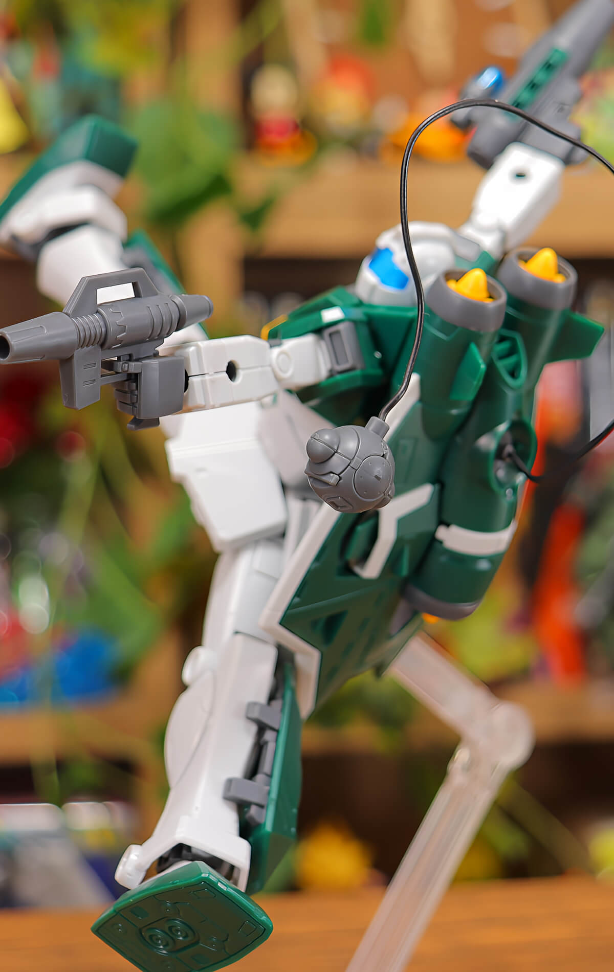 センサーポッドの展開状態