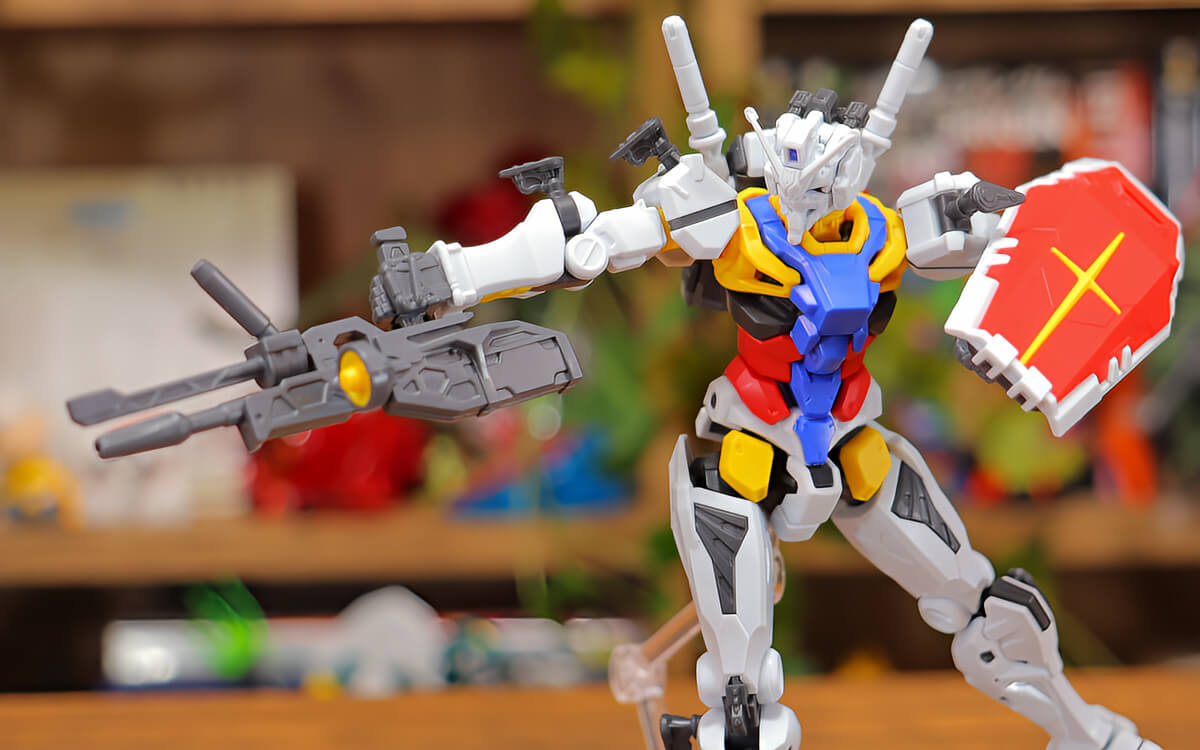 遠距離攻撃武装を携帯するとき