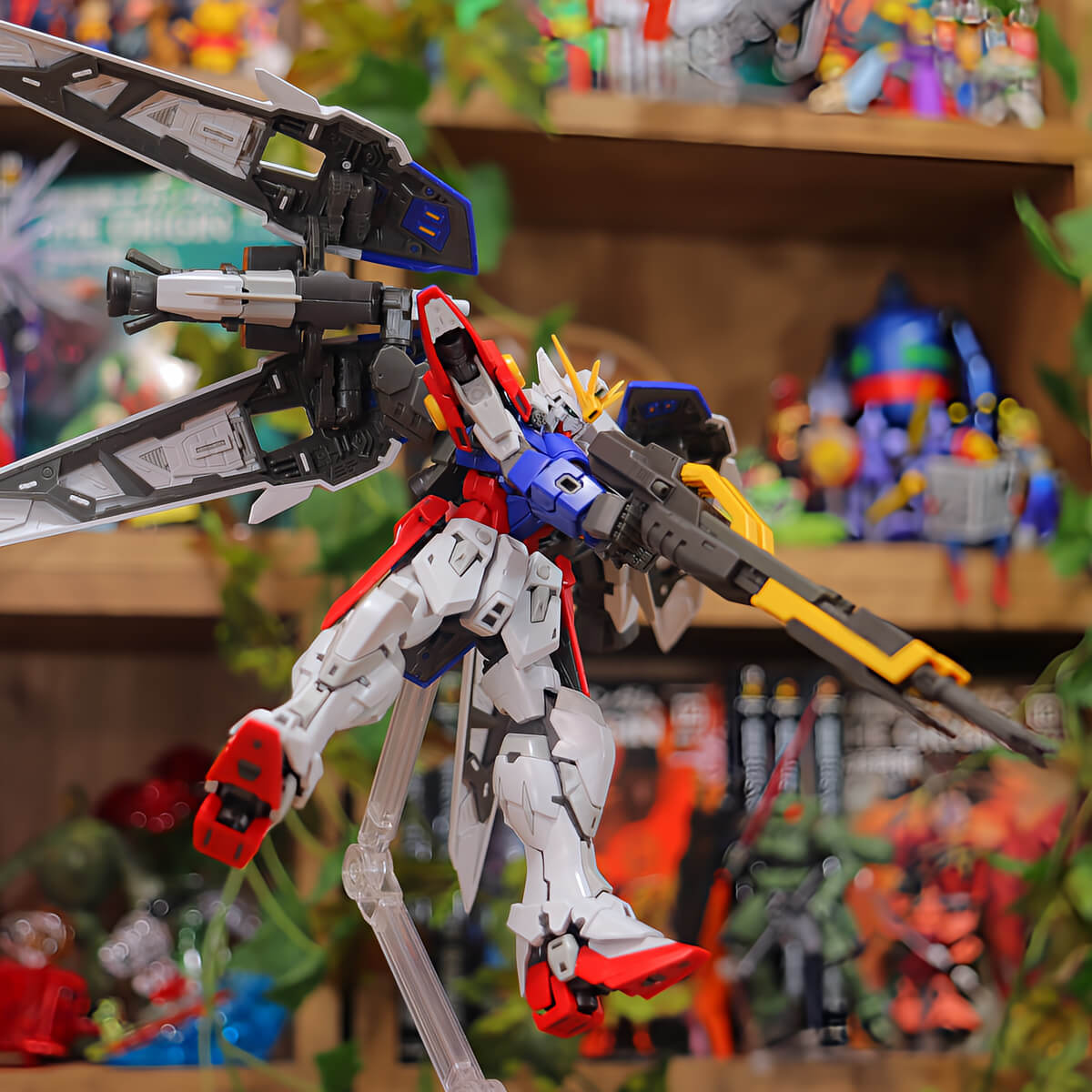 無理なく構えられる