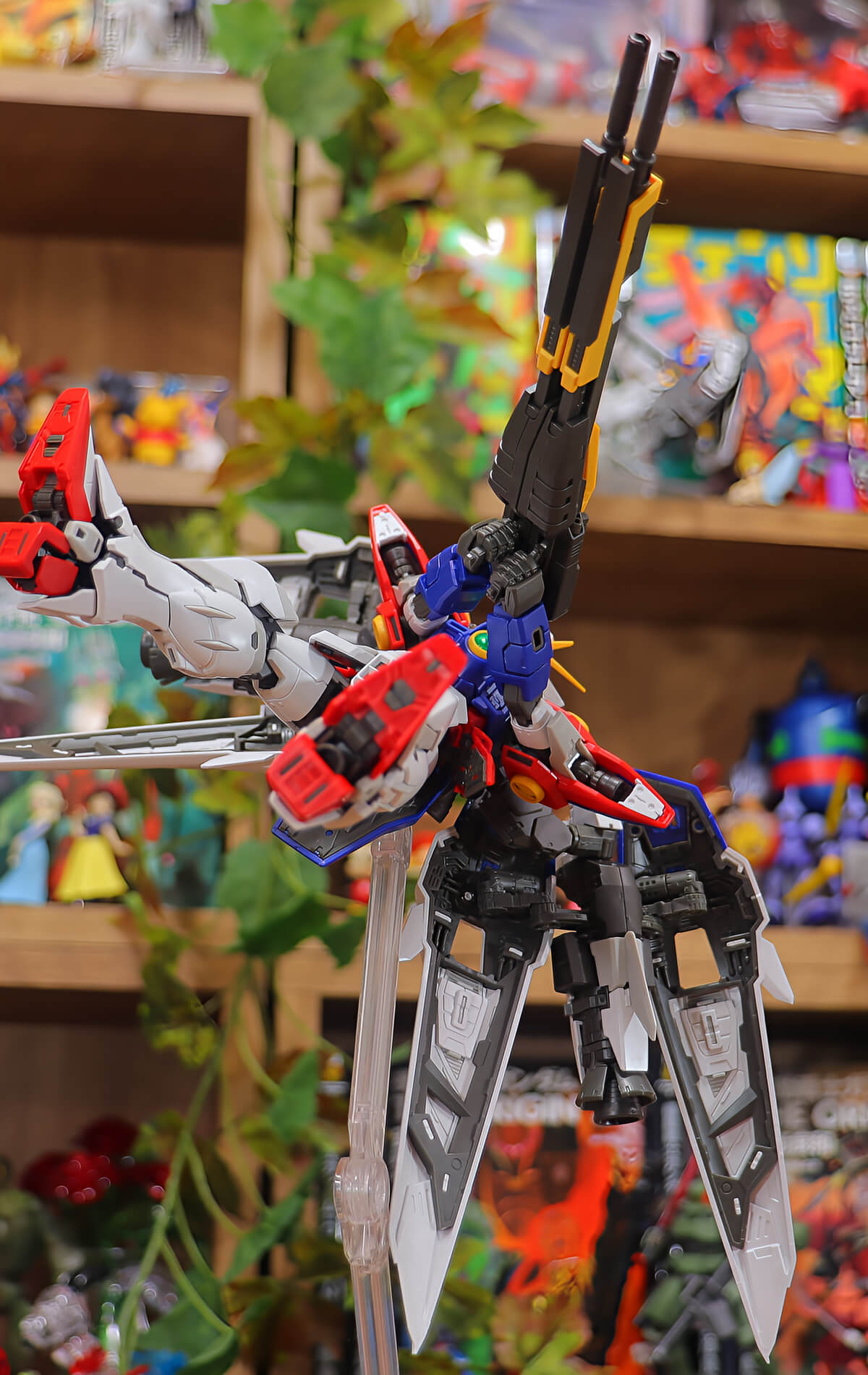 銃身の伸長ギミック