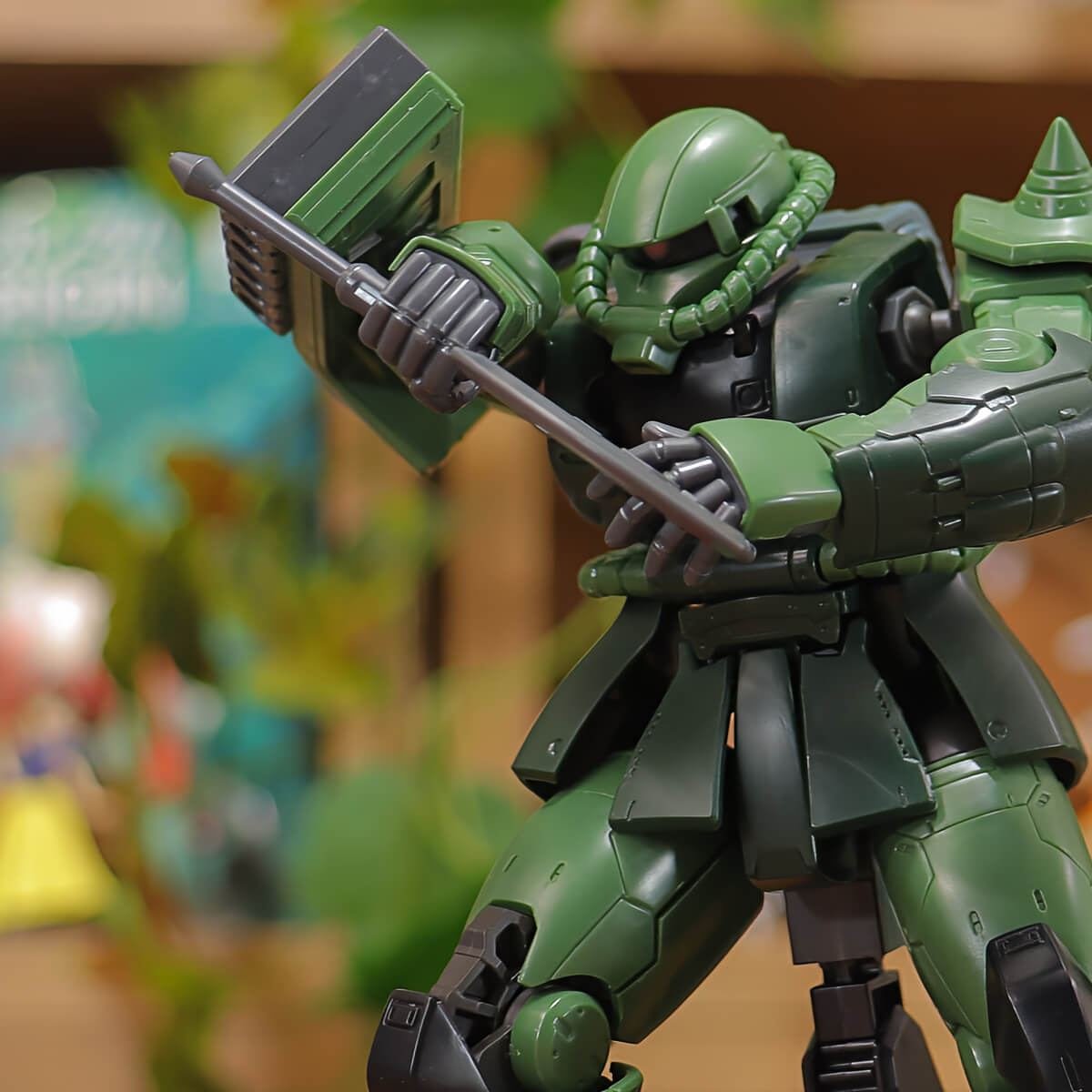 開き手を添えた