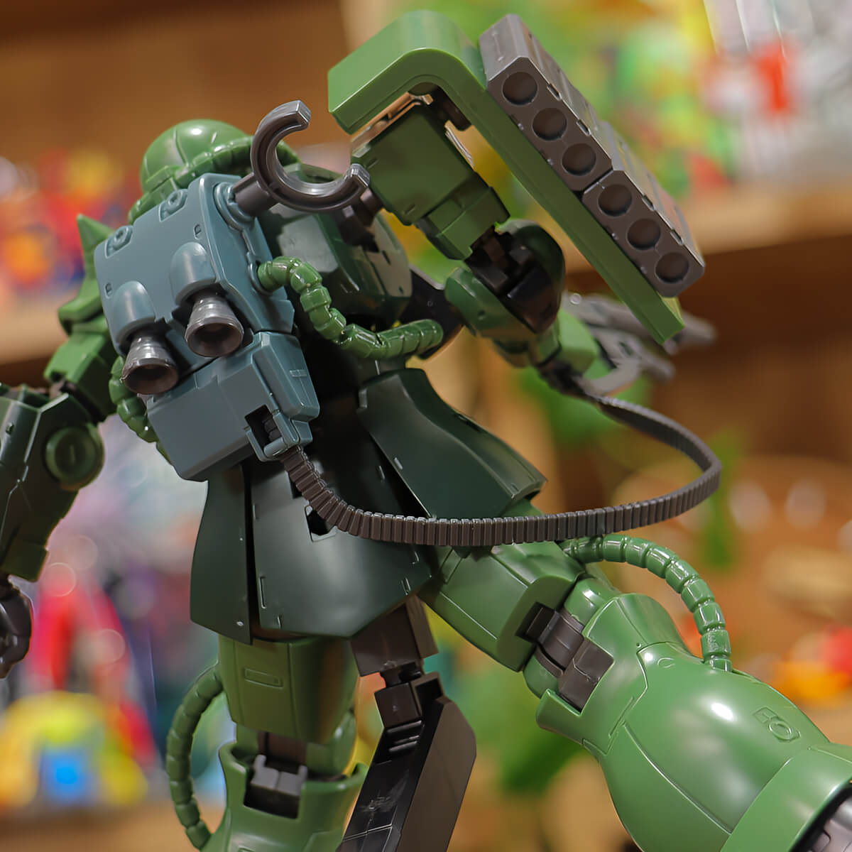 ランドセルの下部に外付け