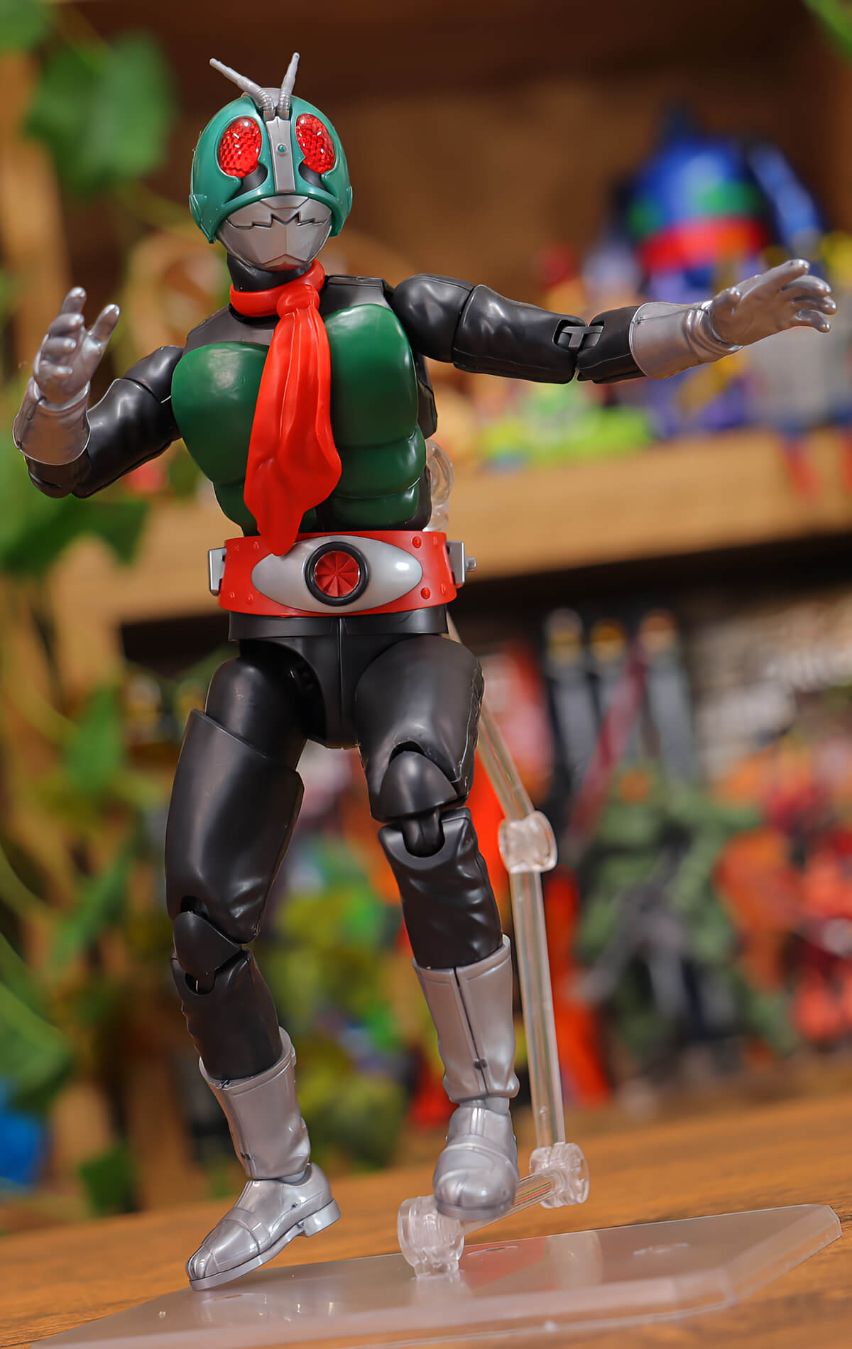 シンプルな構え